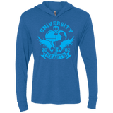 T-Shirts Vintage Royal / X-Small University of Hearts Triblend Long Sleeve Hoodie Tee