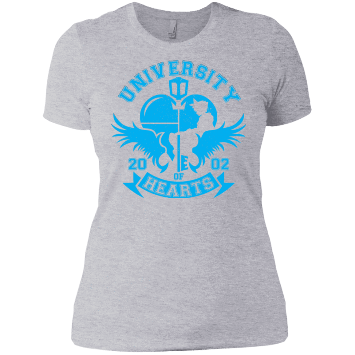 T-Shirts Heather Grey / X-Small University of Hearts Women's Premium T-Shirt
