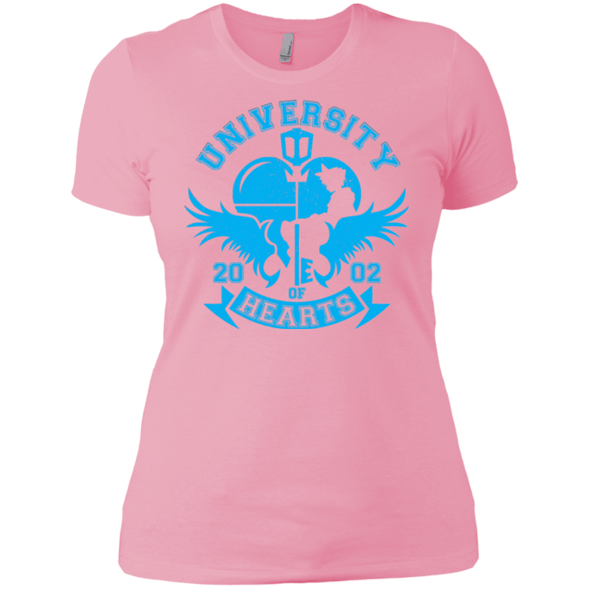T-Shirts Light Pink / X-Small University of Hearts Women's Premium T-Shirt