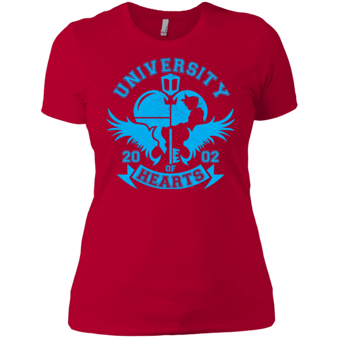 T-Shirts Red / X-Small University of Hearts Women's Premium T-Shirt
