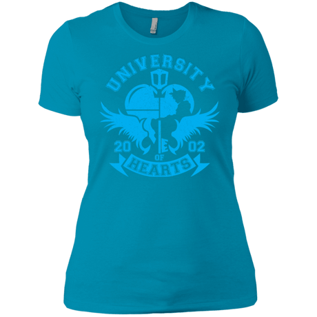 T-Shirts Turquoise / X-Small University of Hearts Women's Premium T-Shirt