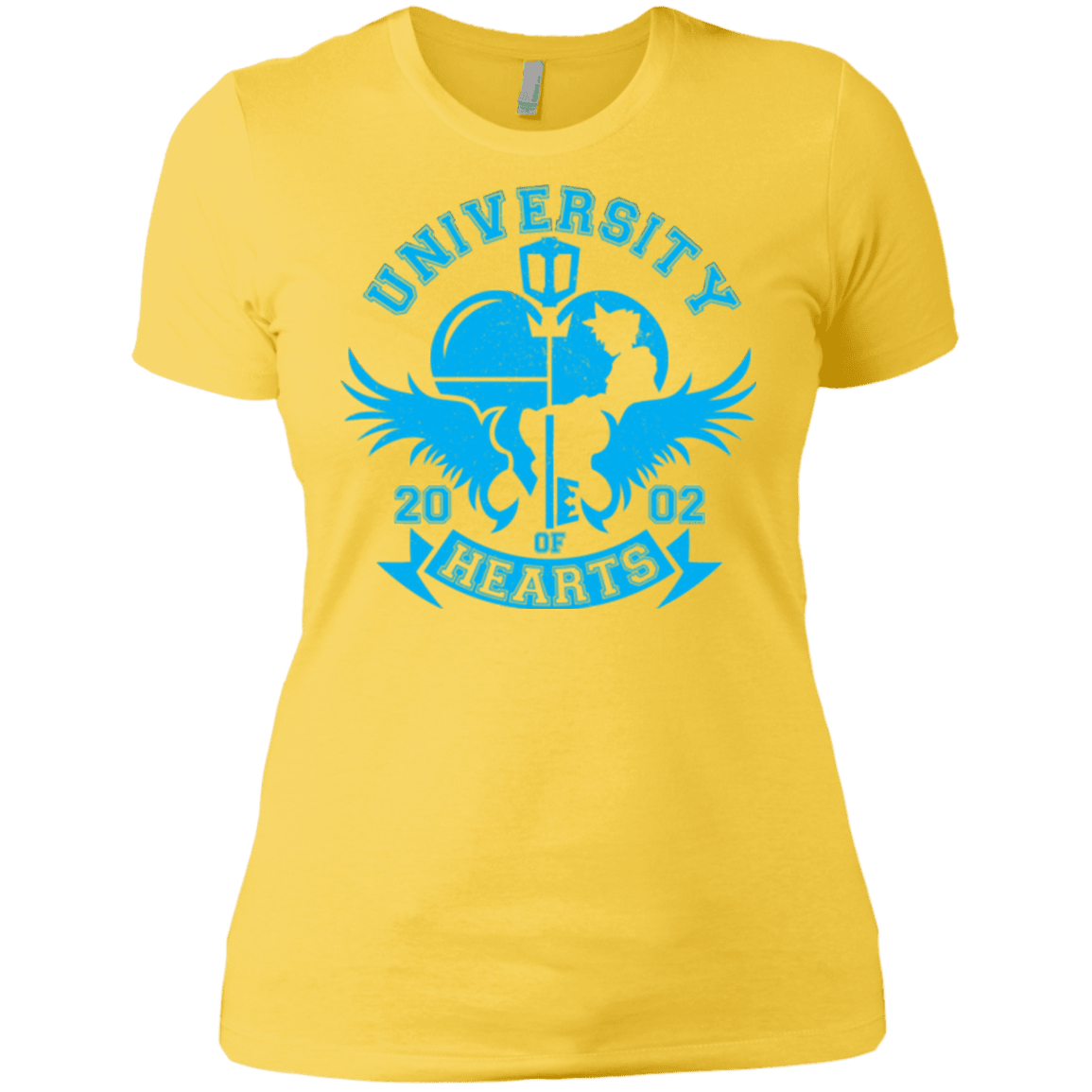 T-Shirts Vibrant Yellow / X-Small University of Hearts Women's Premium T-Shirt