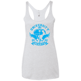 T-Shirts Heather White / X-Small University of Hearts Women's Triblend Racerback Tank