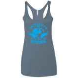 T-Shirts Indigo / X-Small University of Hearts Women's Triblend Racerback Tank