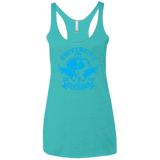 T-Shirts Tahiti Blue / X-Small University of Hearts Women's Triblend Racerback Tank