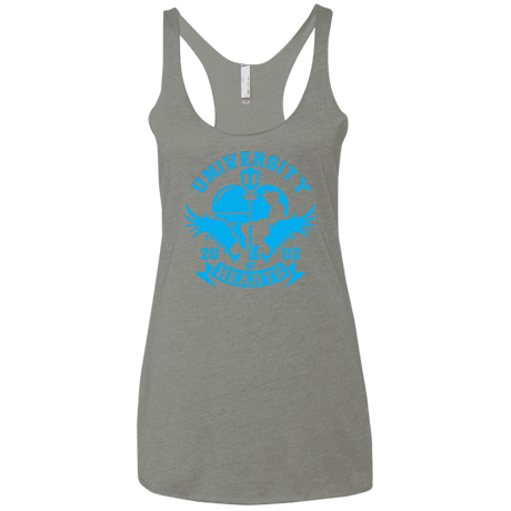 T-Shirts Venetian Grey / X-Small University of Hearts Women's Triblend Racerback Tank