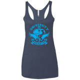 T-Shirts Vintage Navy / X-Small University of Hearts Women's Triblend Racerback Tank