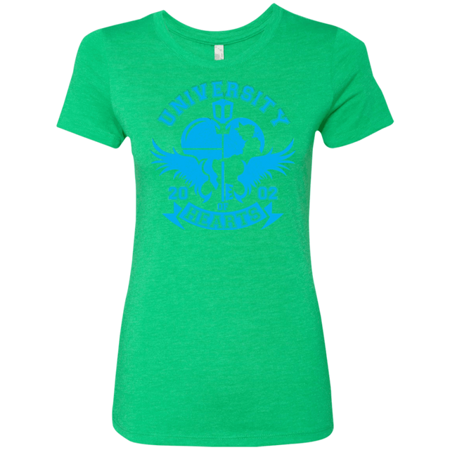 T-Shirts Envy / Small University of Hearts Women's Triblend T-Shirt