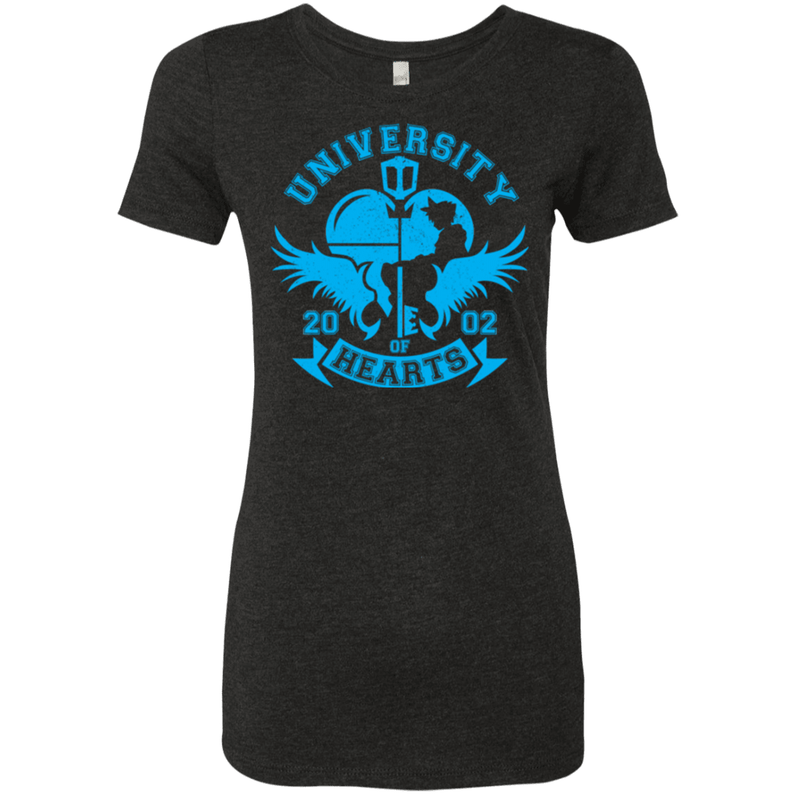 T-Shirts Vintage Black / Small University of Hearts Women's Triblend T-Shirt