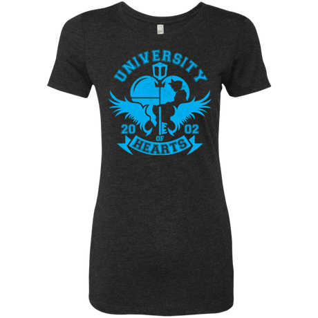 T-Shirts Vintage Black / Small University of Hearts Women's Triblend T-Shirt