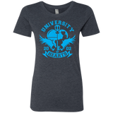 T-Shirts Vintage Navy / Small University of Hearts Women's Triblend T-Shirt