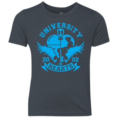 T-Shirts Vintage Navy / YXS University of Hearts Youth Triblend T-Shirt