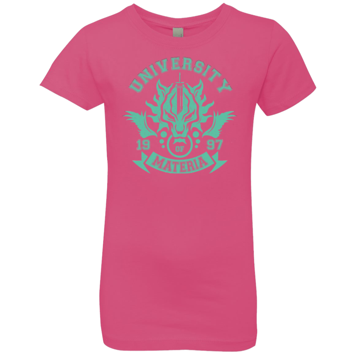 T-Shirts Hot Pink / YXS University of Materia Girls Premium T-Shirt