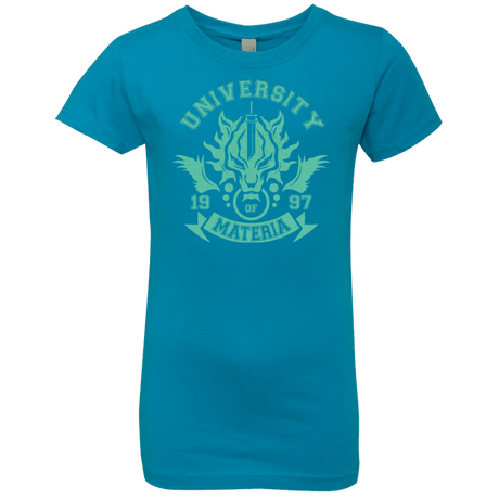 T-Shirts Turquoise / YXS University of Materia Girls Premium T-Shirt