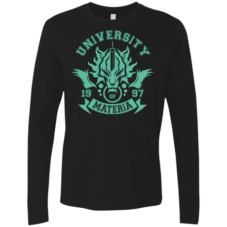 T-Shirts Black / Small University of Materia Men's Premium Long Sleeve
