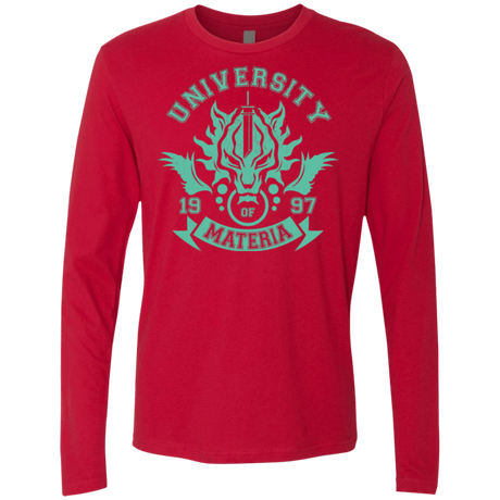 T-Shirts Red / Small University of Materia Men's Premium Long Sleeve