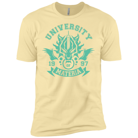 T-Shirts Banana Cream / X-Small University of Materia Men's Premium T-Shirt