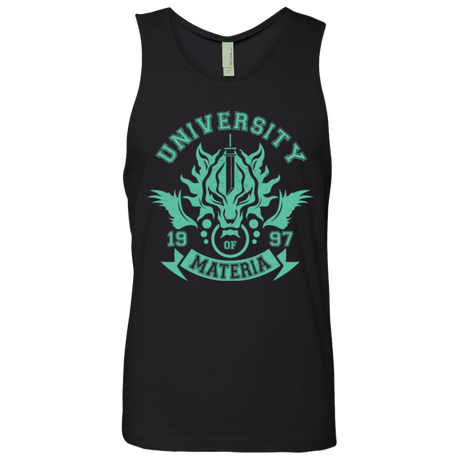T-Shirts Black / Small University of Materia Men's Premium Tank Top