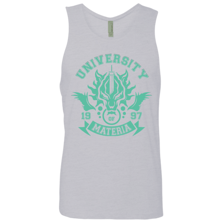 T-Shirts Heather Grey / Small University of Materia Men's Premium Tank Top