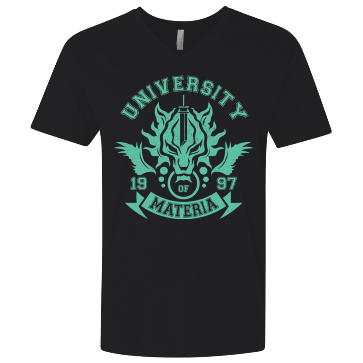 T-Shirts Black / X-Small University of Materia Men's Premium V-Neck