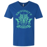 T-Shirts Royal / X-Small University of Materia Men's Premium V-Neck