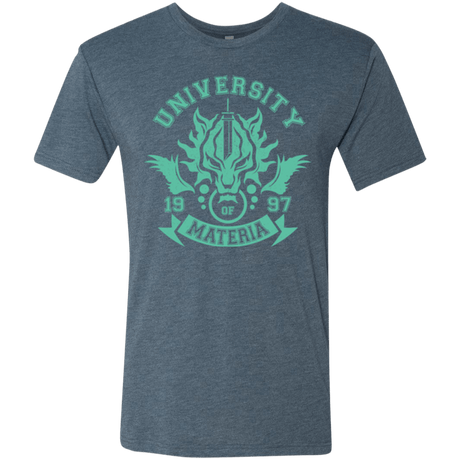 T-Shirts Indigo / Small University of Materia Men's Triblend T-Shirt