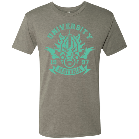 T-Shirts Venetian Grey / Small University of Materia Men's Triblend T-Shirt