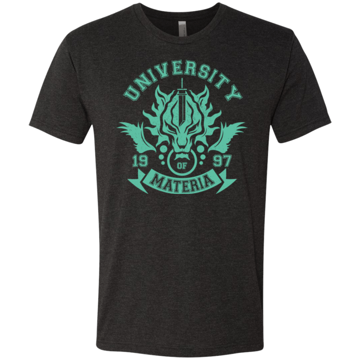 T-Shirts Vintage Black / Small University of Materia Men's Triblend T-Shirt
