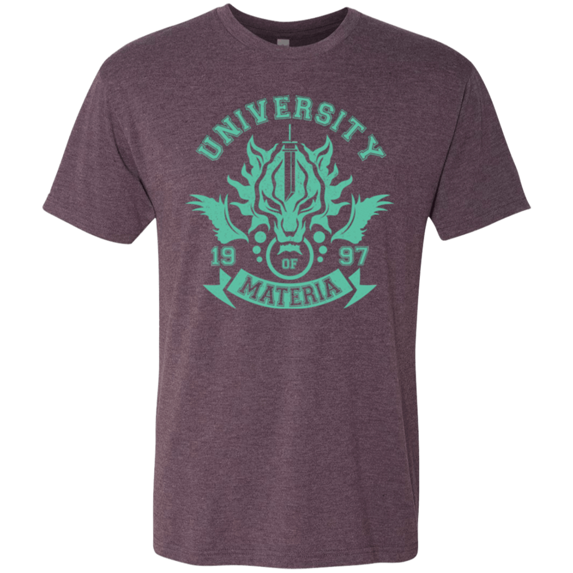 T-Shirts Vintage Purple / Small University of Materia Men's Triblend T-Shirt