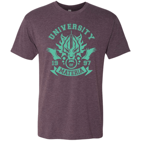 T-Shirts Vintage Purple / Small University of Materia Men's Triblend T-Shirt