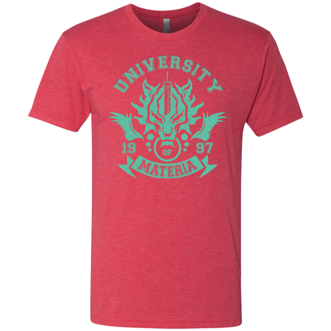 T-Shirts Vintage Red / Small University of Materia Men's Triblend T-Shirt