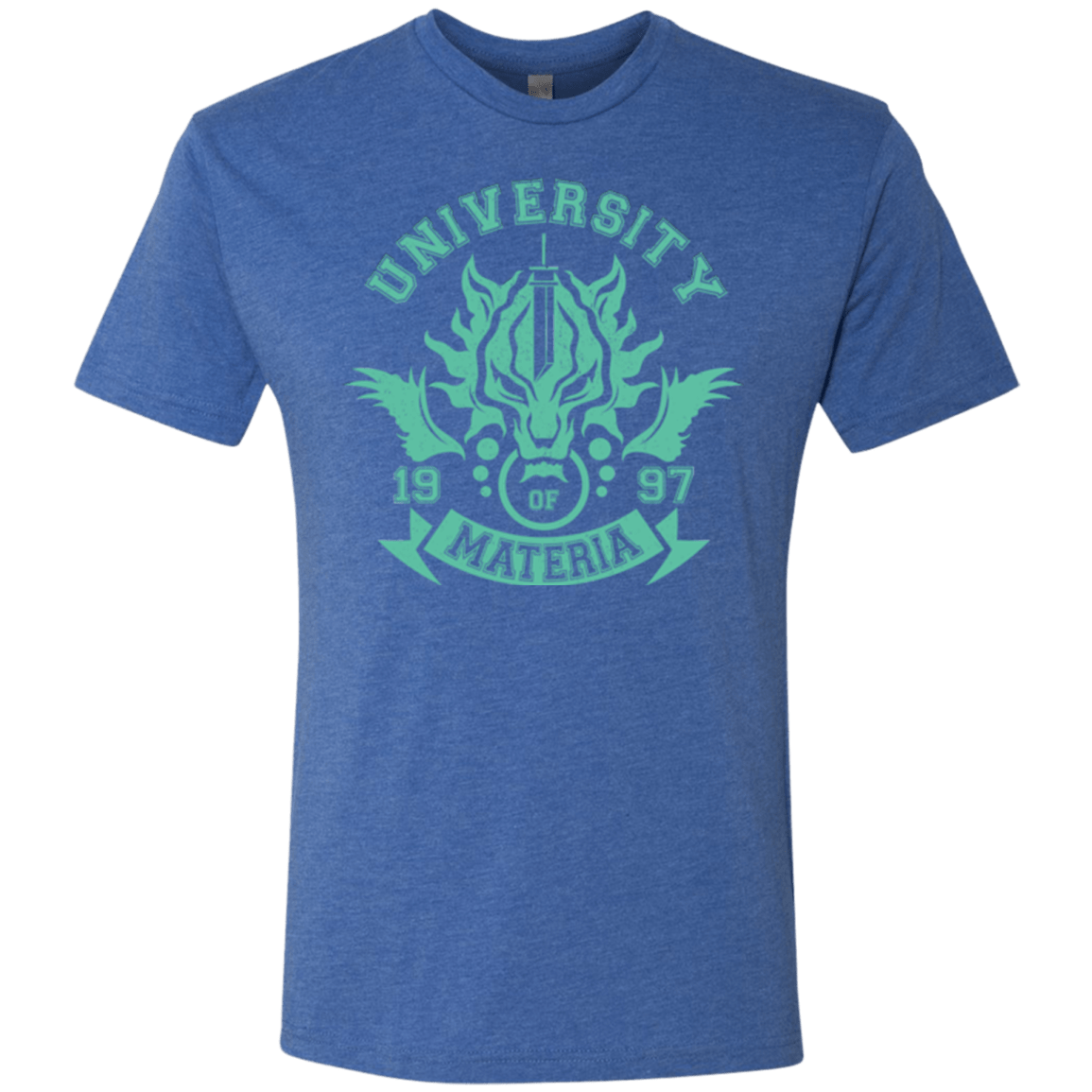 T-Shirts Vintage Royal / Small University of Materia Men's Triblend T-Shirt