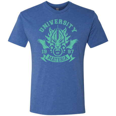 T-Shirts Vintage Royal / Small University of Materia Men's Triblend T-Shirt