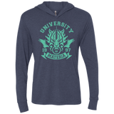 T-Shirts Vintage Navy / X-Small University of Materia Triblend Long Sleeve Hoodie Tee