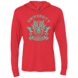 T-Shirts Vintage Red / X-Small University of Materia Triblend Long Sleeve Hoodie Tee