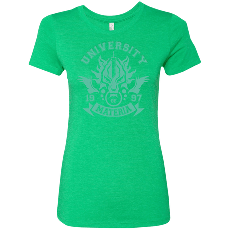 T-Shirts Envy / Small University of Materia Women's Triblend T-Shirt