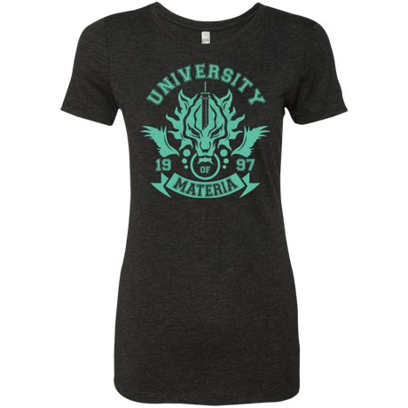 T-Shirts Vintage Black / Small University of Materia Women's Triblend T-Shirt