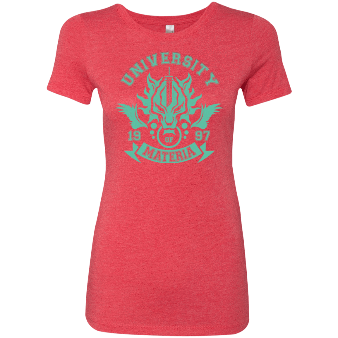 T-Shirts Vintage Red / Small University of Materia Women's Triblend T-Shirt