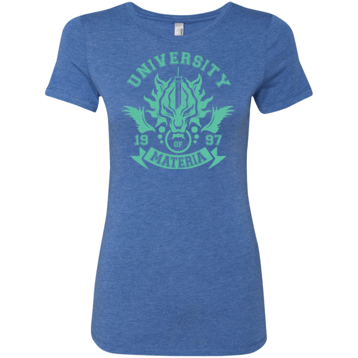 T-Shirts Vintage Royal / Small University of Materia Women's Triblend T-Shirt