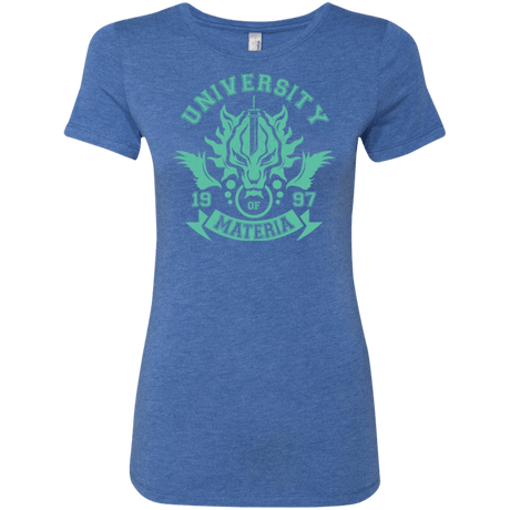 T-Shirts Vintage Royal / Small University of Materia Women's Triblend T-Shirt