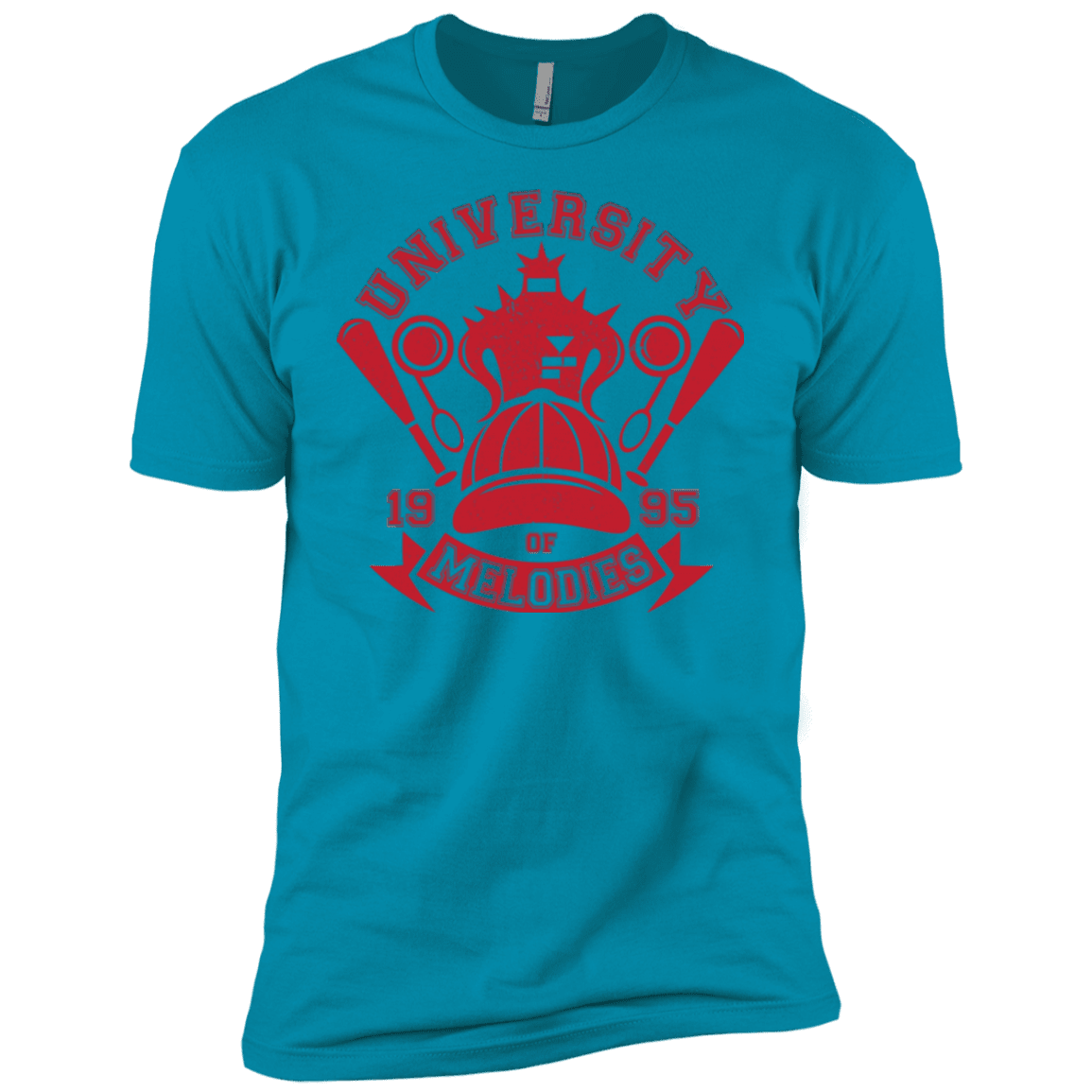 T-Shirts Turquoise / YXS University of Melodies Boys Premium T-Shirt