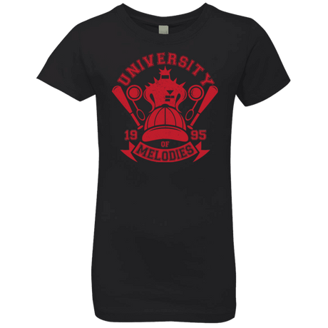 T-Shirts Black / YXS University of Melodies Girls Premium T-Shirt