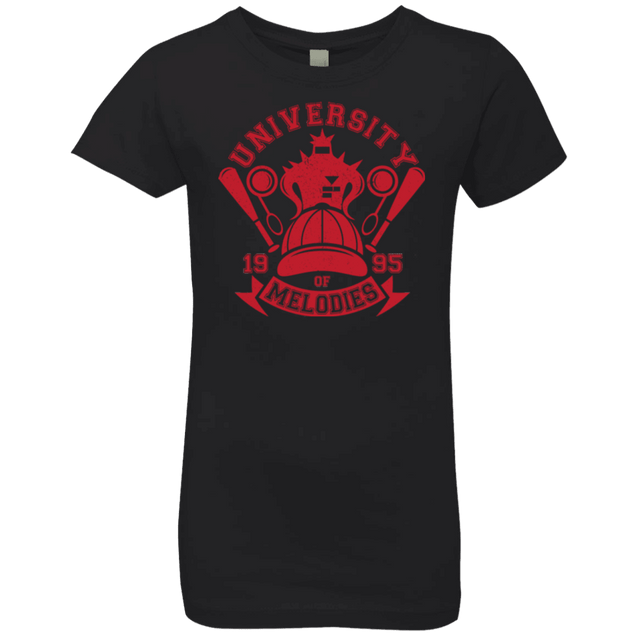 T-Shirts Black / YXS University of Melodies Girls Premium T-Shirt