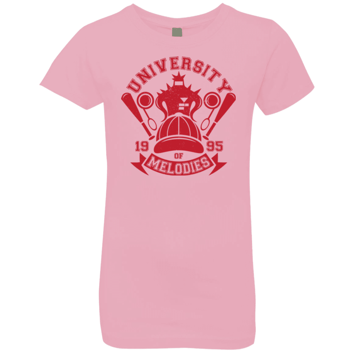 T-Shirts Light Pink / YXS University of Melodies Girls Premium T-Shirt