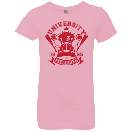 T-Shirts Light Pink / YXS University of Melodies Girls Premium T-Shirt