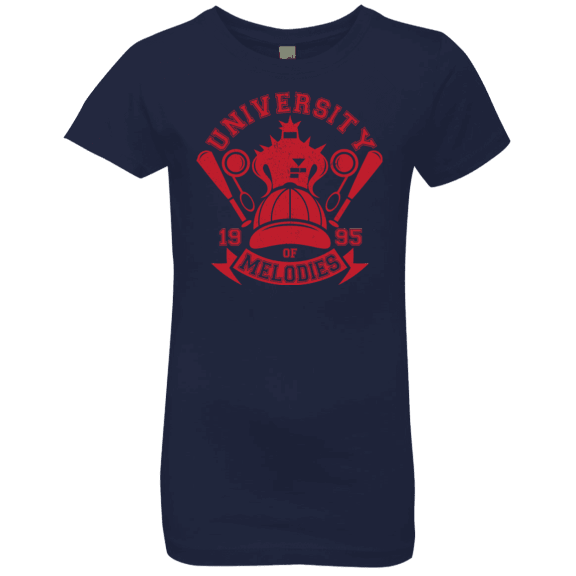 T-Shirts Midnight Navy / YXS University of Melodies Girls Premium T-Shirt