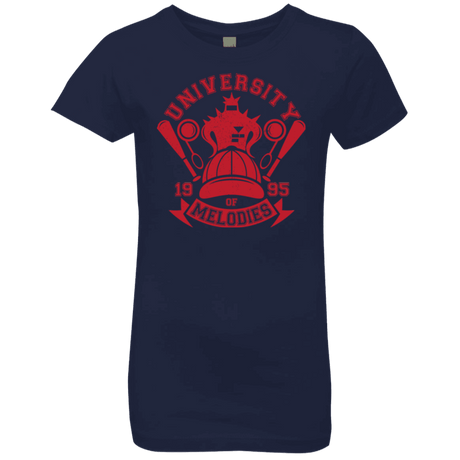 T-Shirts Midnight Navy / YXS University of Melodies Girls Premium T-Shirt