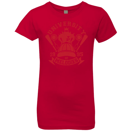 T-Shirts Red / YXS University of Melodies Girls Premium T-Shirt