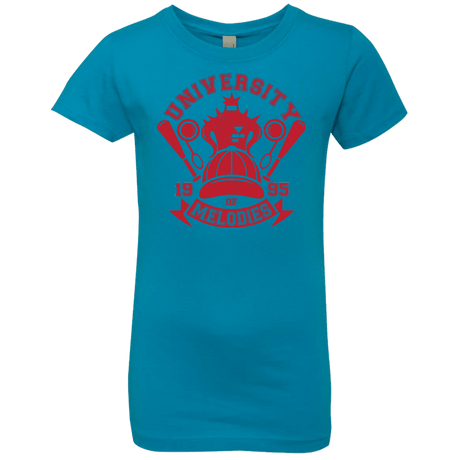 T-Shirts Turquoise / YXS University of Melodies Girls Premium T-Shirt