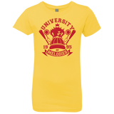 T-Shirts Vibrant Yellow / YXS University of Melodies Girls Premium T-Shirt